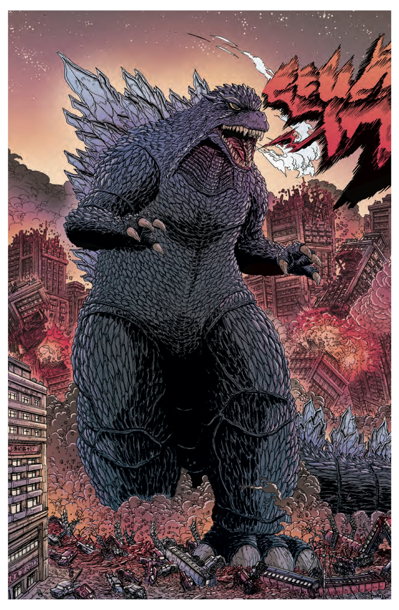 Illustration for article titled This is probably the best-looking Godzilla comic you've ever read